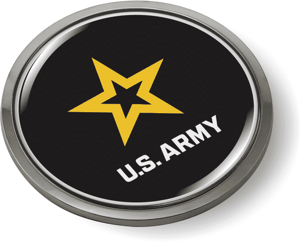 U.S. Army Star Emblem (Black)